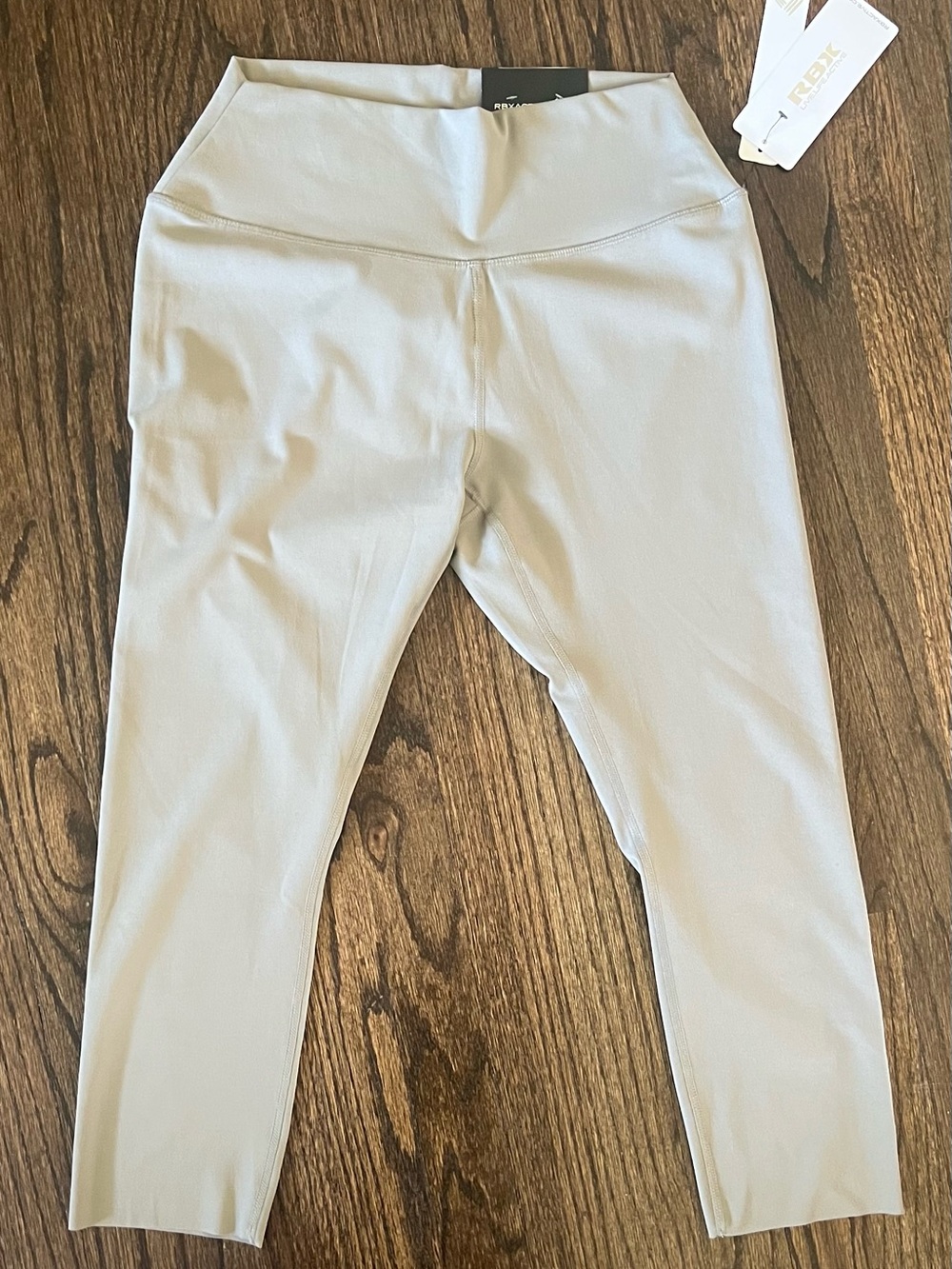 RBX Women's Light Gray High-Waist Performance Leggings